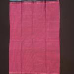 Handwoven Pink Cotton Saree
