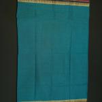 Handwoven Blue Cotton Saree