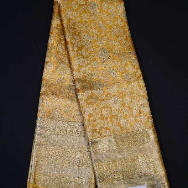 Kanchipattu Gold Tissue Saree
