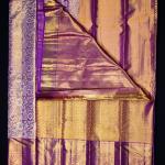 Kanchipattu Purple Saree