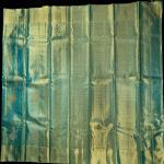 Kanchipuram Silk Sea Blue monotone tissue saree