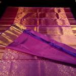 2G GOLD PURPLE SAREE
