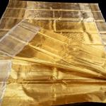 Kanchipuram Silk Gold Brocade Zari Saree