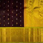 WINE WITH LIGHT GREEN COMBINATION GADWAL PATTU