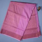 Pink Banana Silk Pashmina Saree