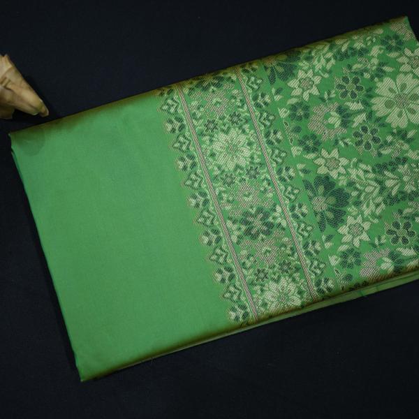 Green Banana Silk Pashmina Saree