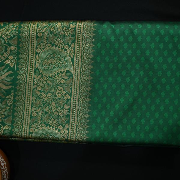Green Banana Silk Pashmina Saree