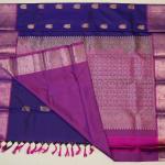 Kanchi Soft Silk Navy Blue Saree