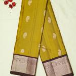Kanchi Soft Silk Green Saree