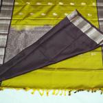 Kanchi Soft Silk Green Saree