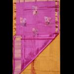 Uppada Silk Mustard Yellow Saree