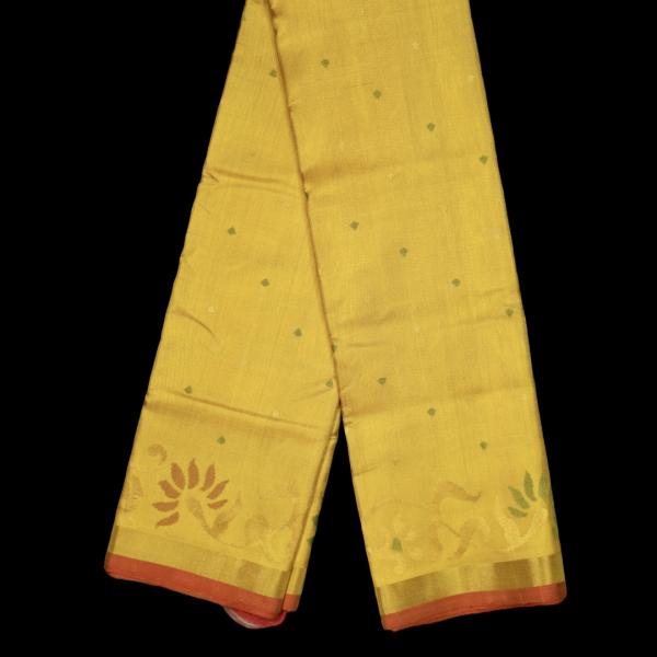 Uppada Silk Yellow Saree