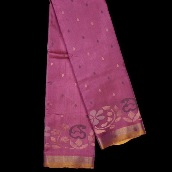Uppada Silk Onion Pink Saree